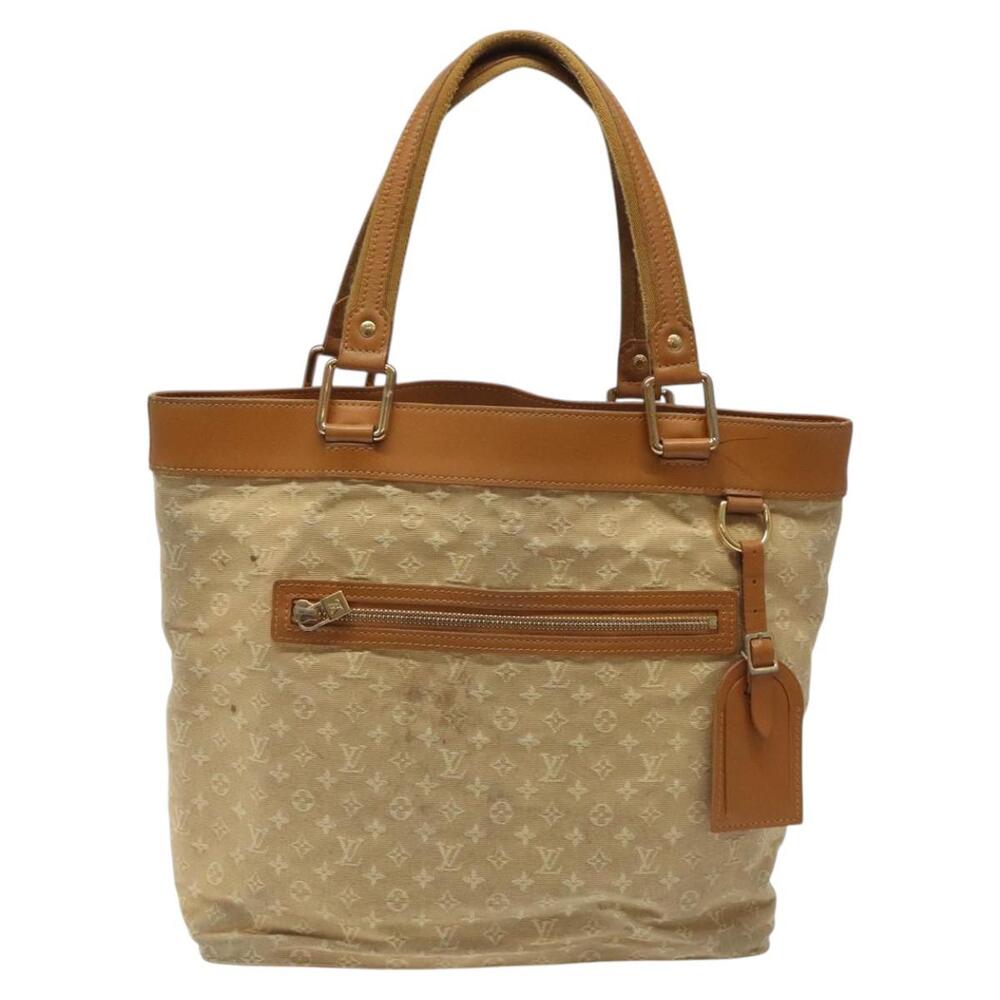 LOUIS VUITTON Monogram Mini Lucille GM Tote Bag Beige M92683 - Picture 13 of 16
